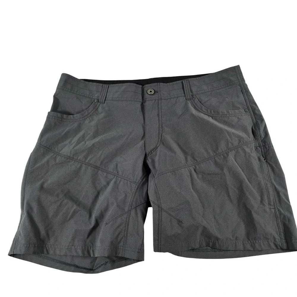 Kuhl Silencr Kargo Short Mens 42 Grey Reflex Softshell Hiking 5230